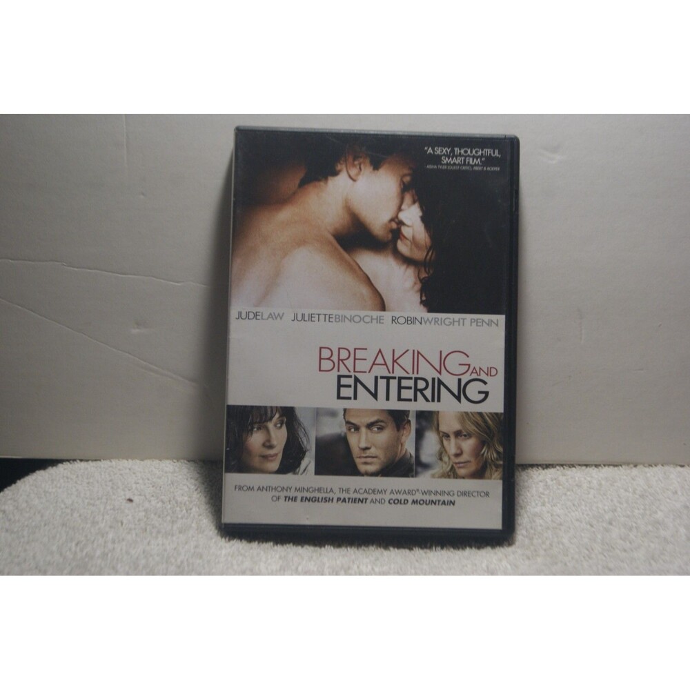 Breaking and Entering DVD Jude Law Sexy Action Thriller